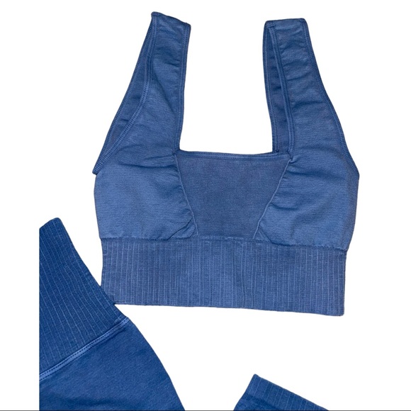 NEW Free People good karma leggings and square neck bra set - Picture 3 of 3